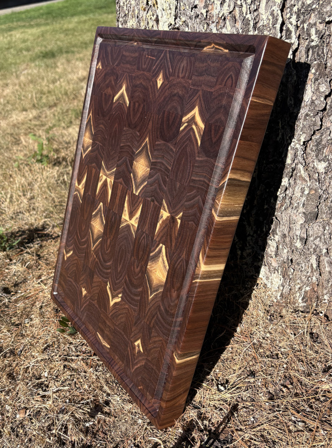 Striking Diamond Pattern Board - Image 2