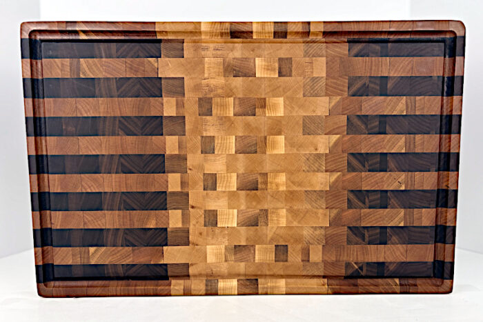 End Grain Walnut, Cherry, and Maple Hardwoods