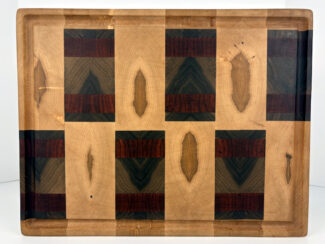 Book Matched Maple & Walnut Board