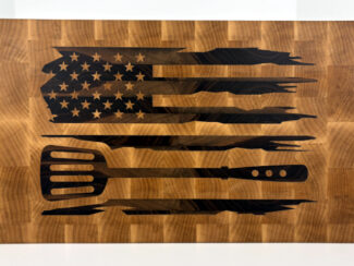 Walnut Flag Inlay Board