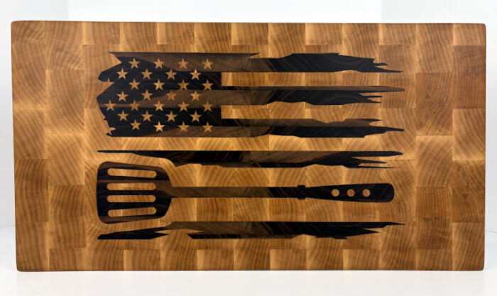 Walnut Flag Inlay Board
