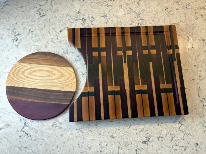 Deluxe End Grain Cutting Board Set - Image 3