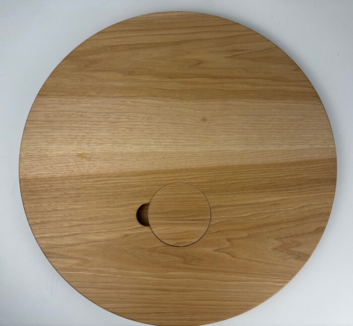 Hickory Epoxy Inlay Cribbage Board - Image 4