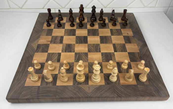 End Grain Chess Board - Image 4